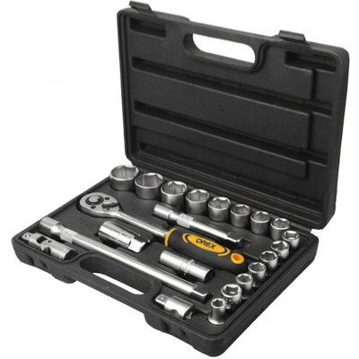 Orex 22PCS 1/2" DRIVE SOCKET SET (10MM-32MM) 90-15139